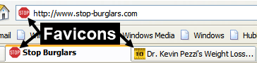 Favicon example